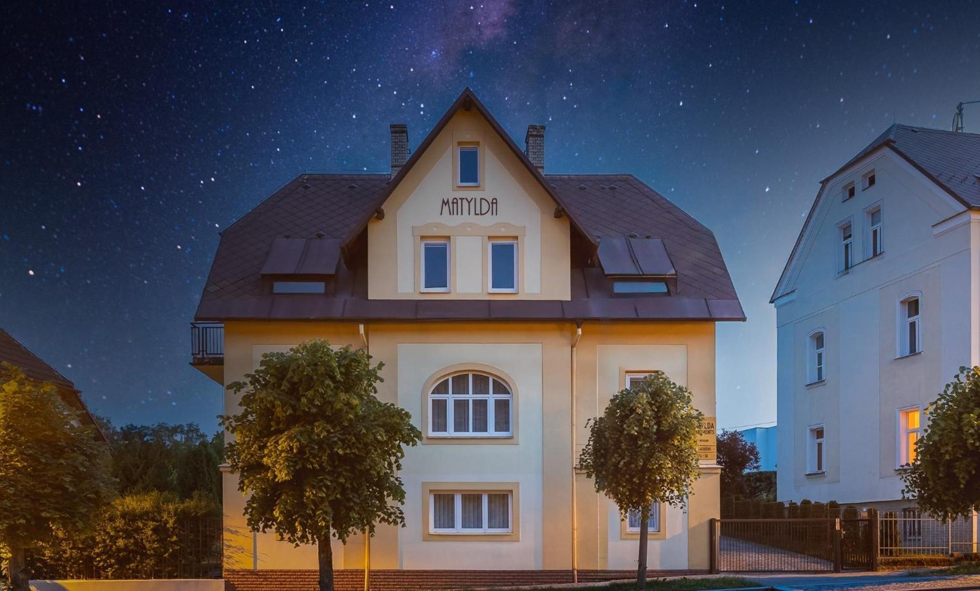 Villa Matylda Марианске-Лазне Экстерьер фото